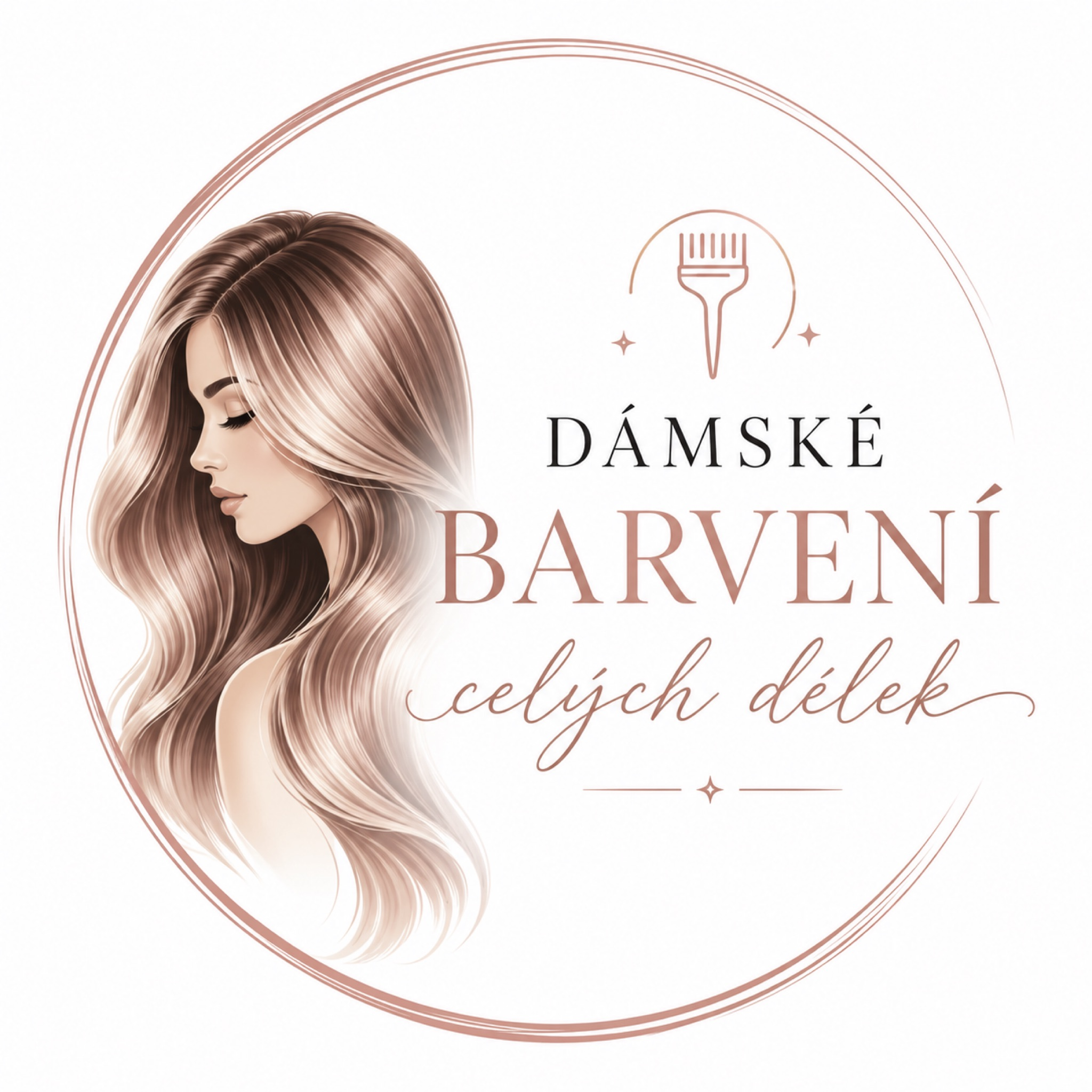 Dámské-barvení celých délek