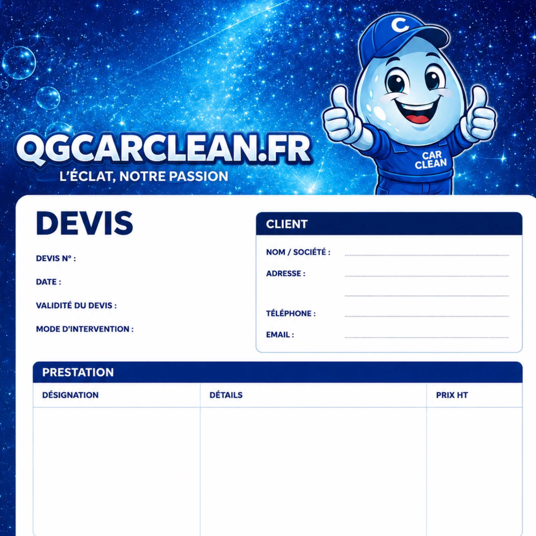 DEMANDE SUR DEVIS