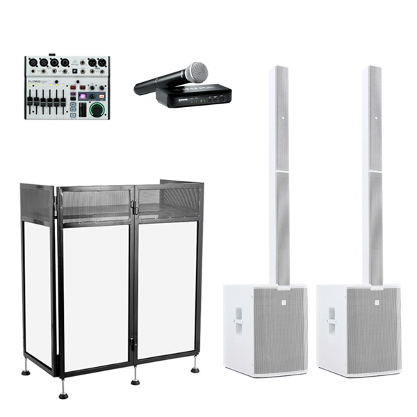 LD SYSTEM MAUI11 G3W Cardioid Column PA System - White