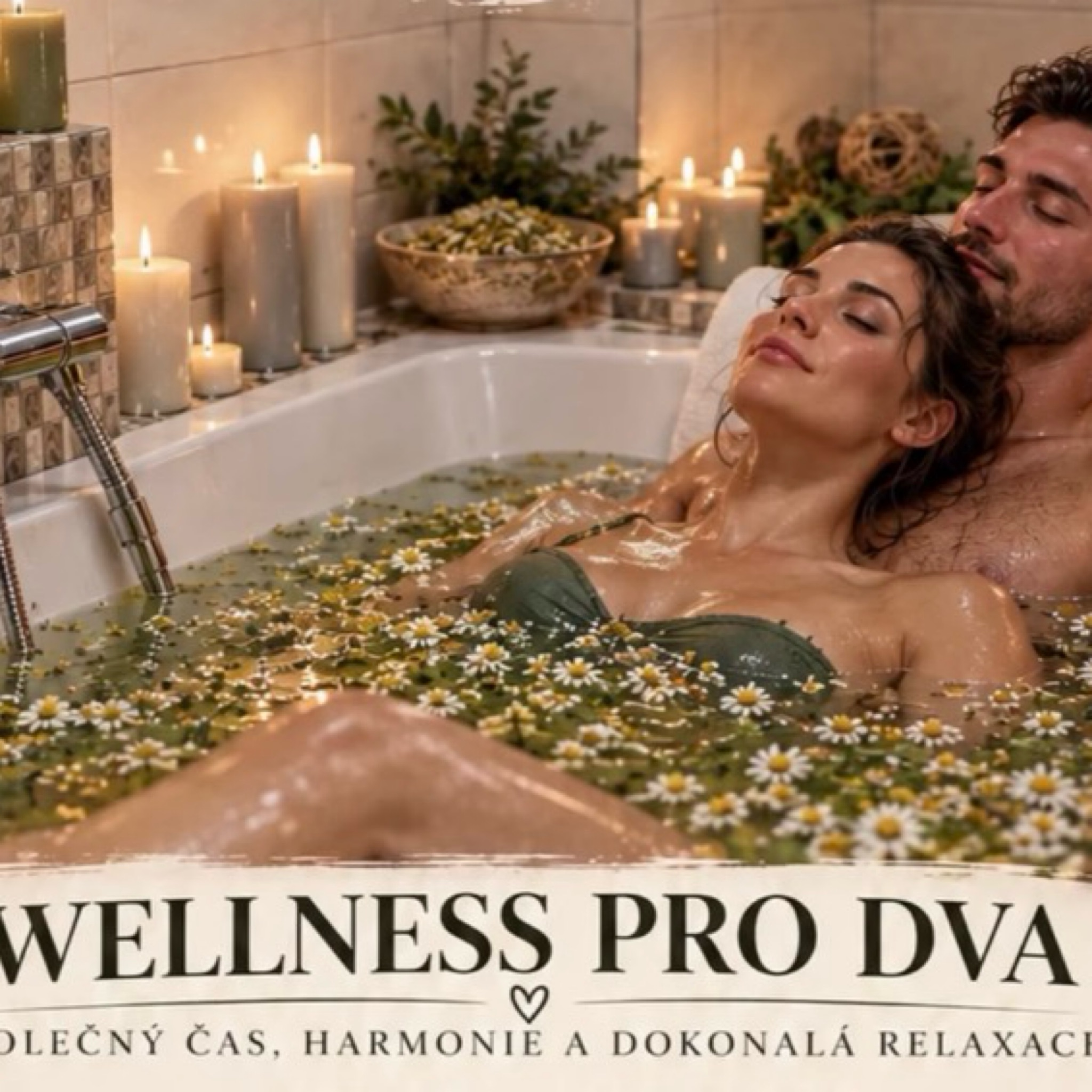 Wellness pro 2! Masáže, koupel a rašelinový zábal