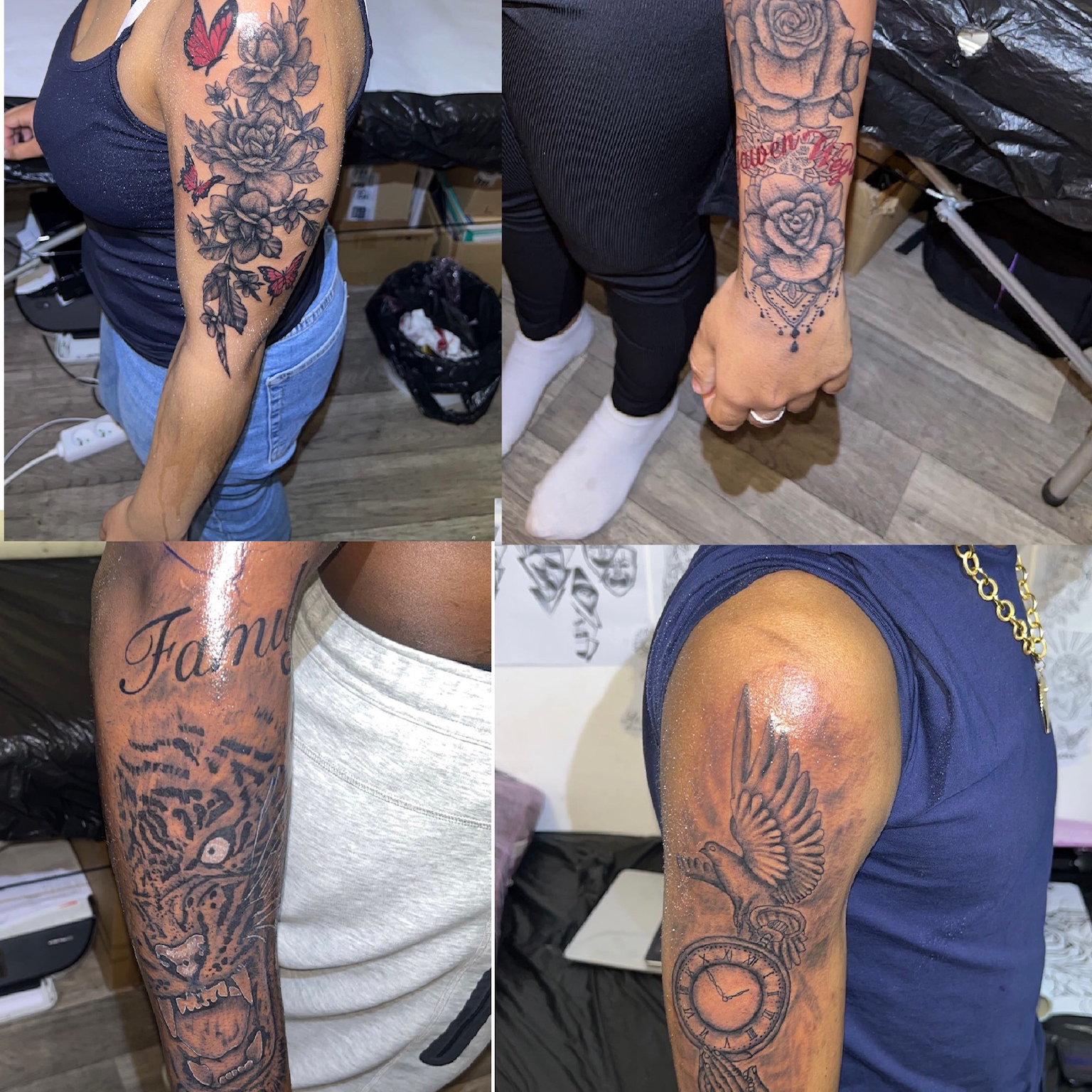 tatouage bras XXL (350€)