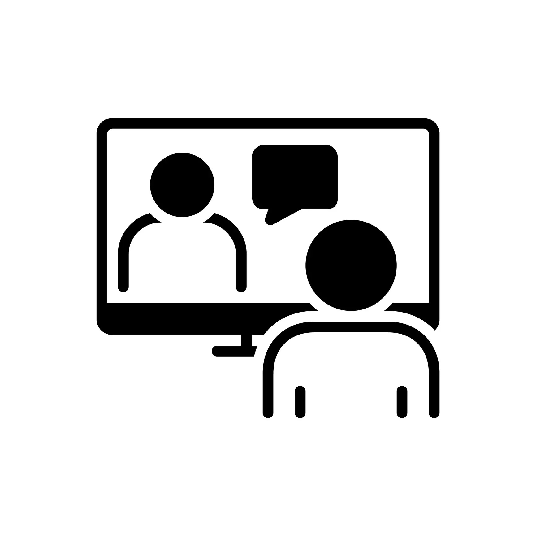 Rendez-vous en visio pour un dossier en cours