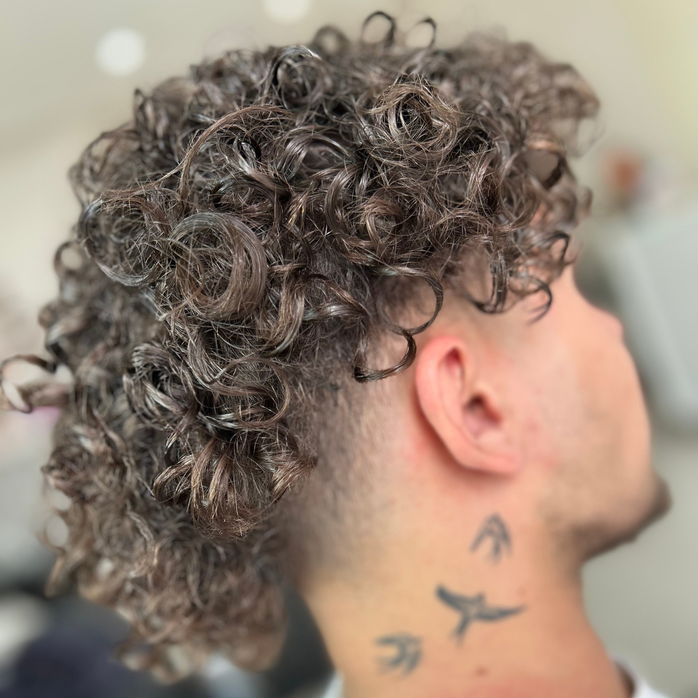 Pánská trvalá (zvlnění) + střih