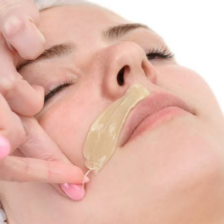 Epilation des lèvres