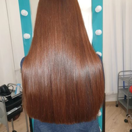 Dámský střih dlouhé vlasy/ Стрижка женская длинные волосы