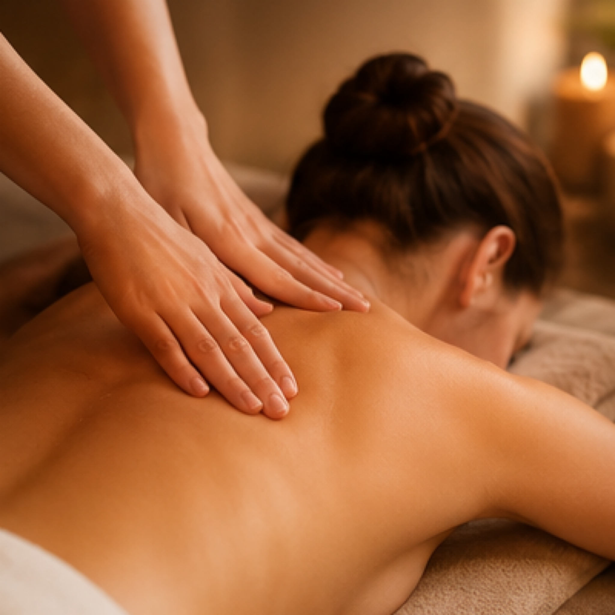 Massage du dos anti-stress