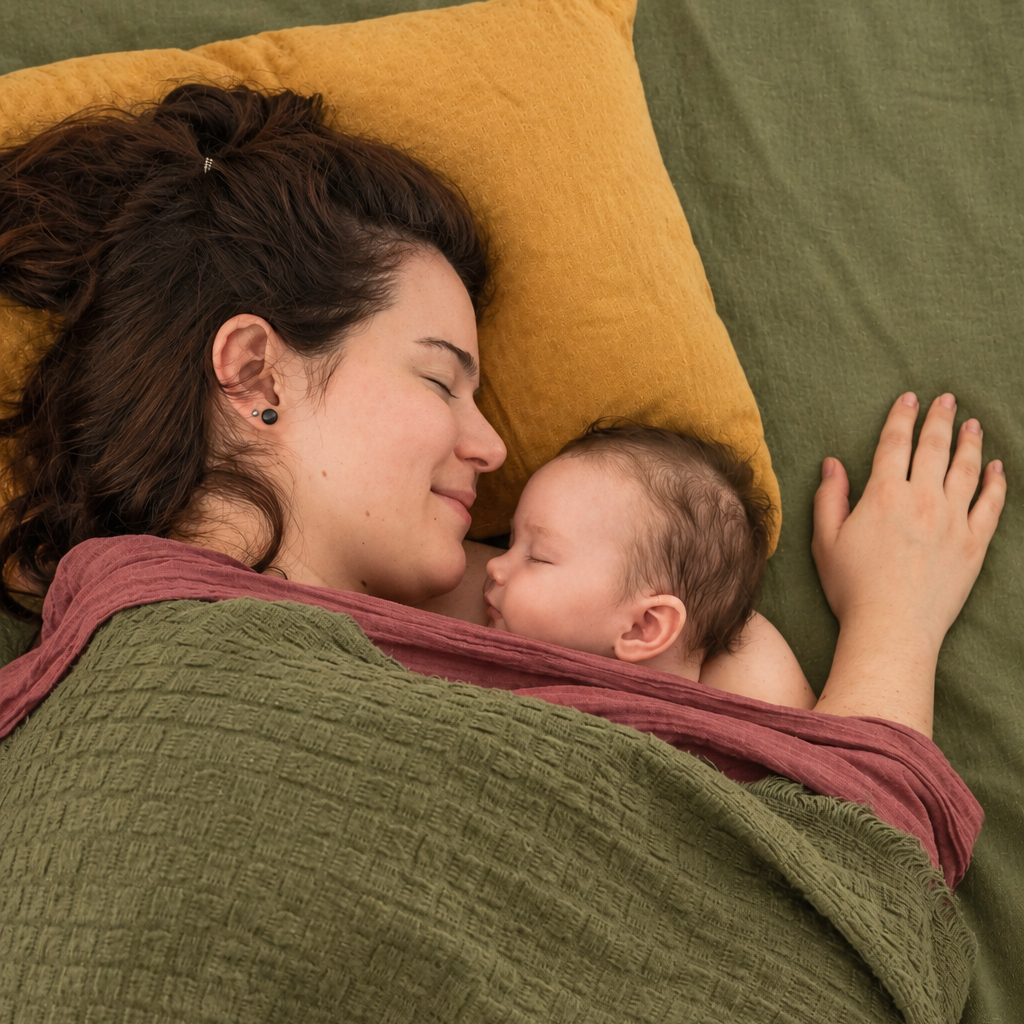 120 min - Massage en Duo : Maman & Bébé (0-6 mois)