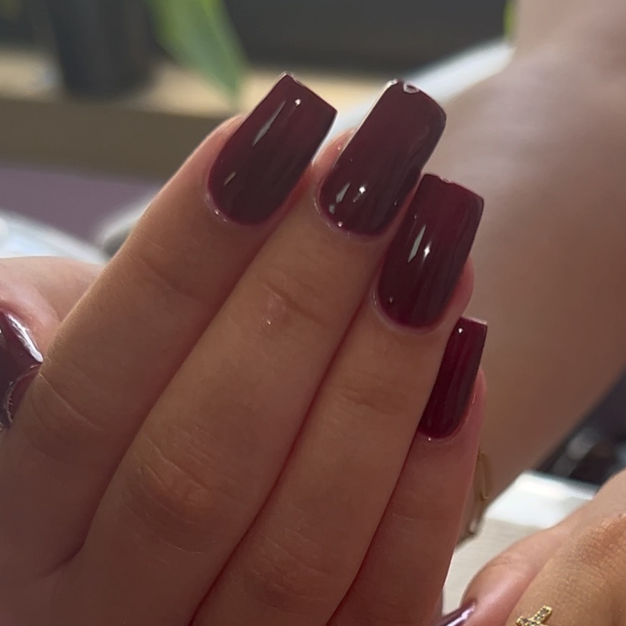 POSE GEL AVEC COULEUR UNIE