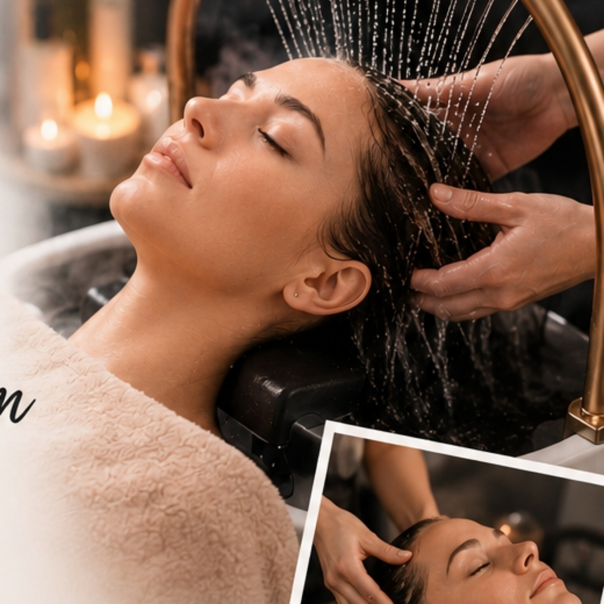 Head Spa Deluxe a škrabání zad (130 minut)