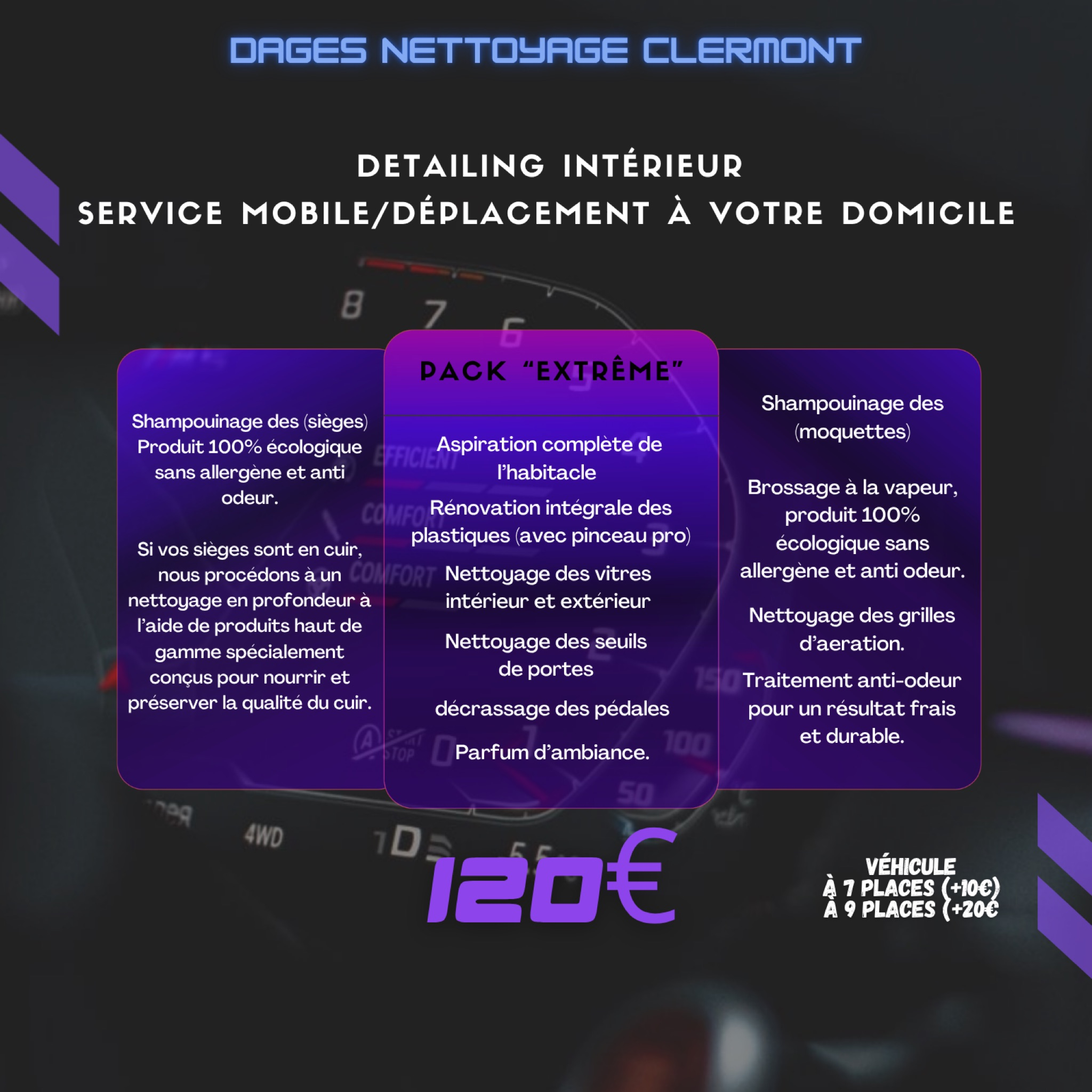 Véhicule intérieur | « EXTRÊME »