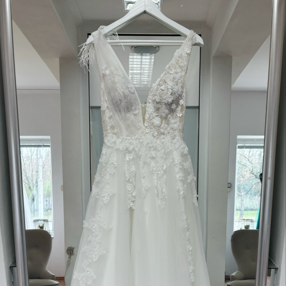 Skúška svadobných šiat