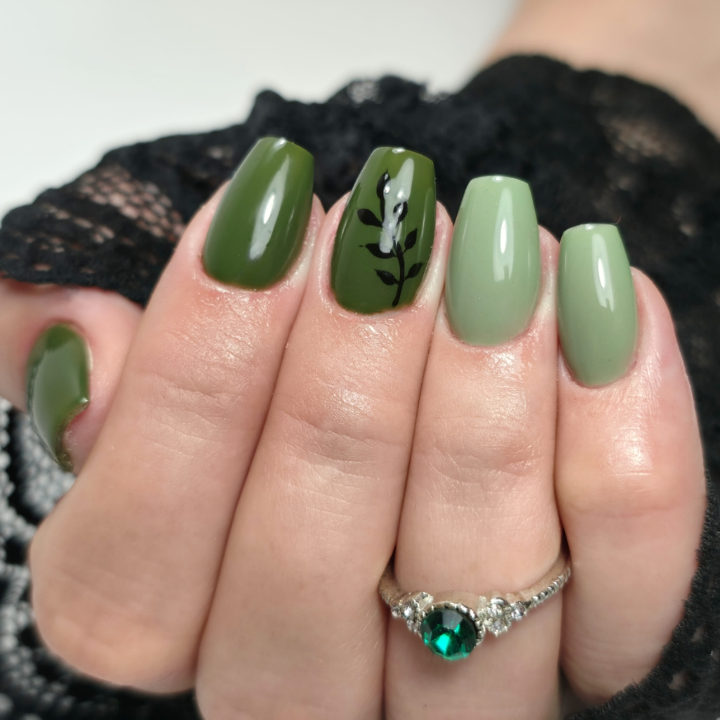 1ère pose avec nail art express PA