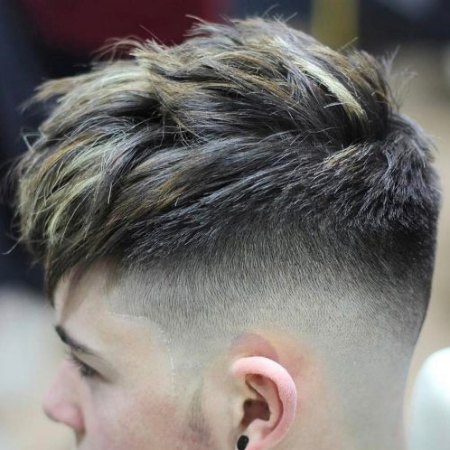 Madeixas de Cabelo curto Homem