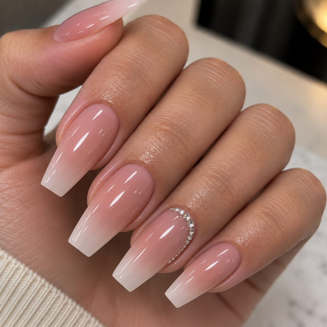 Pose gel avec extensions