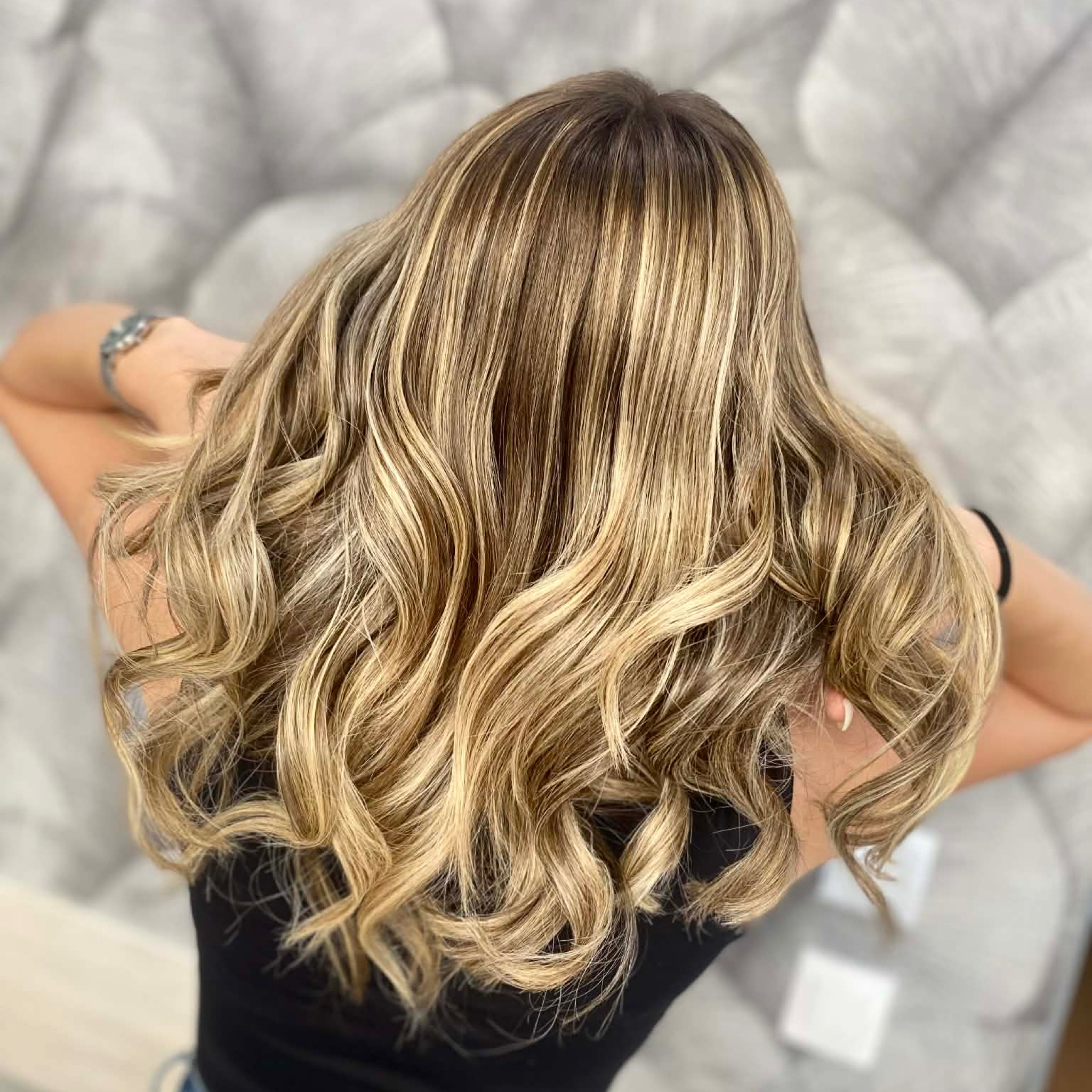 Balayage , Babylights, Ombre , melír technikák