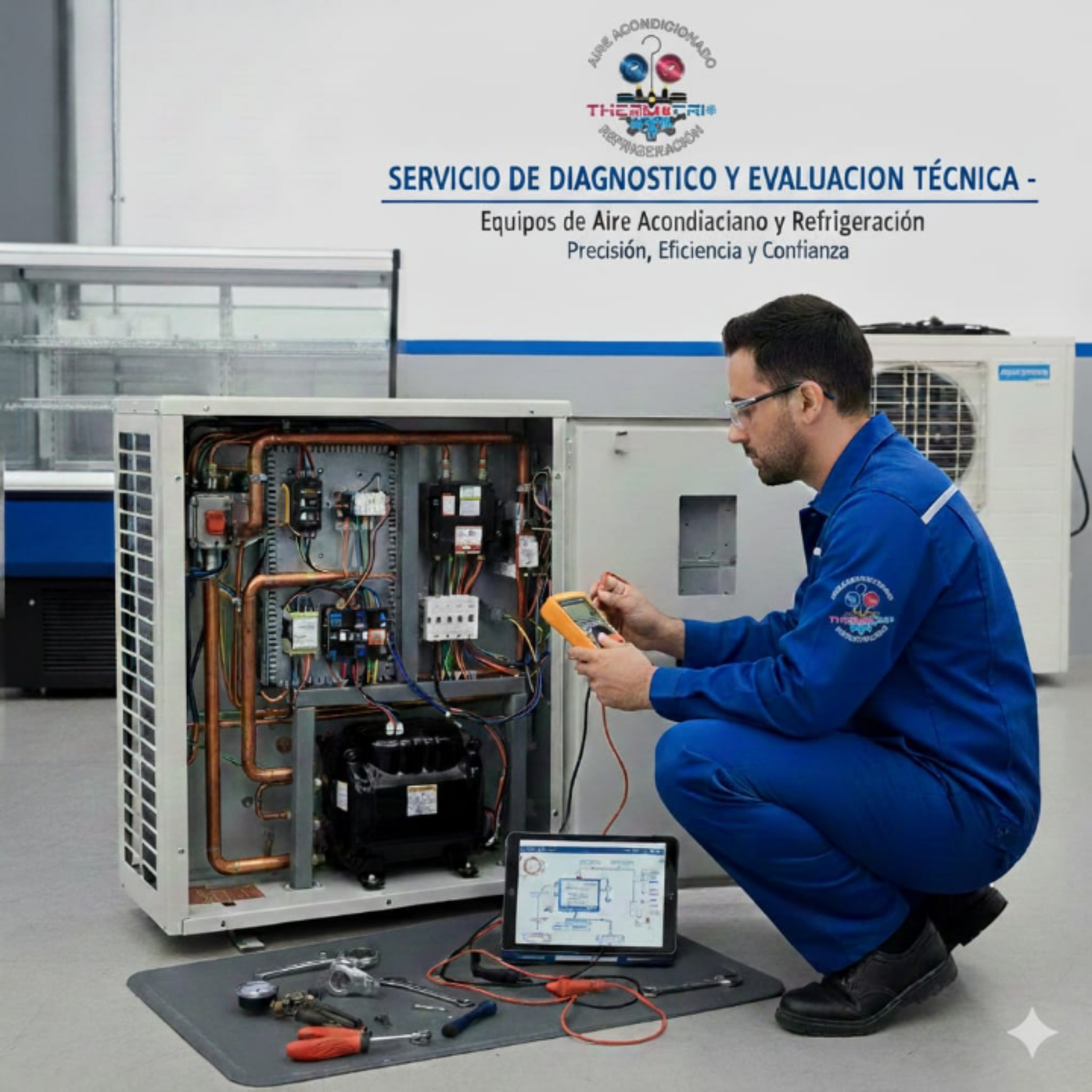 Diagnóstico en equipos de aire acondicionado y refrigeración