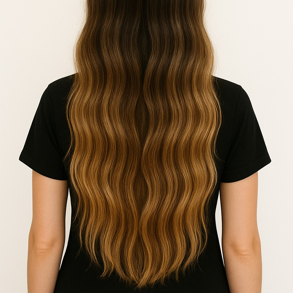 Balayage/ Foilyage- velmi dlouhé vlasy