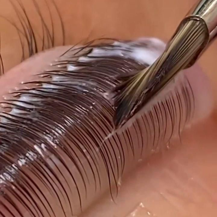 Rehaussement des cils + teinture