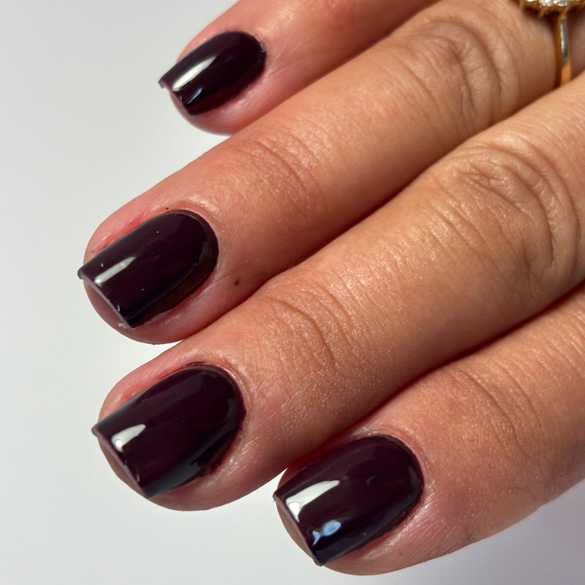 Gel sur ongle naturel
