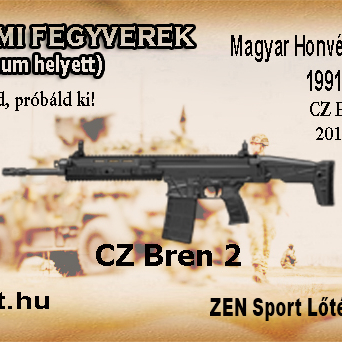 CZ Bren 2 (.223 rem.) teljes tár csomag