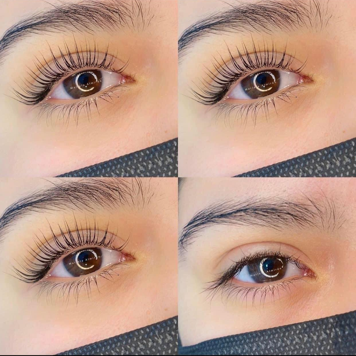 Lash lifting botox