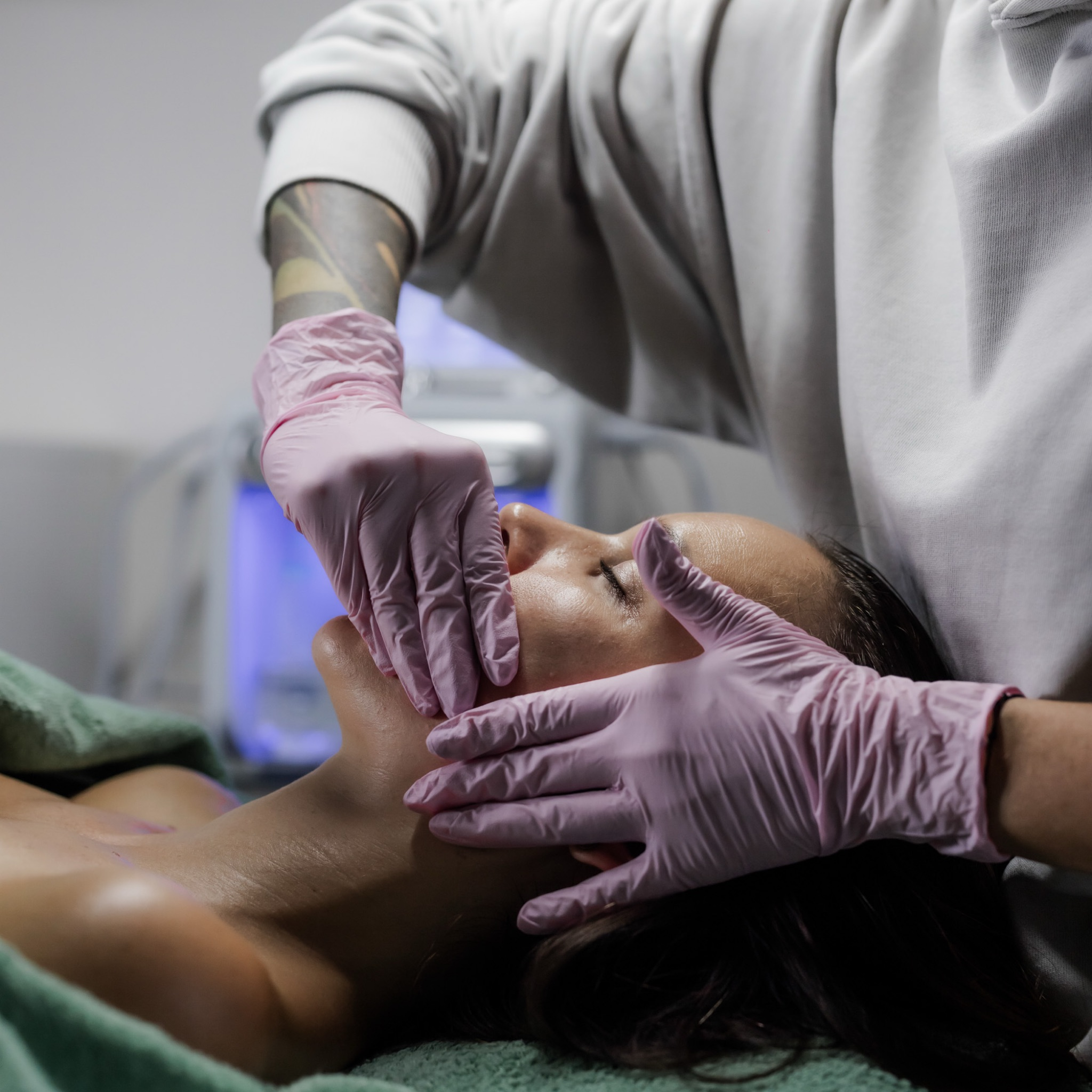 Bukální masáž + LED terapie/Maska