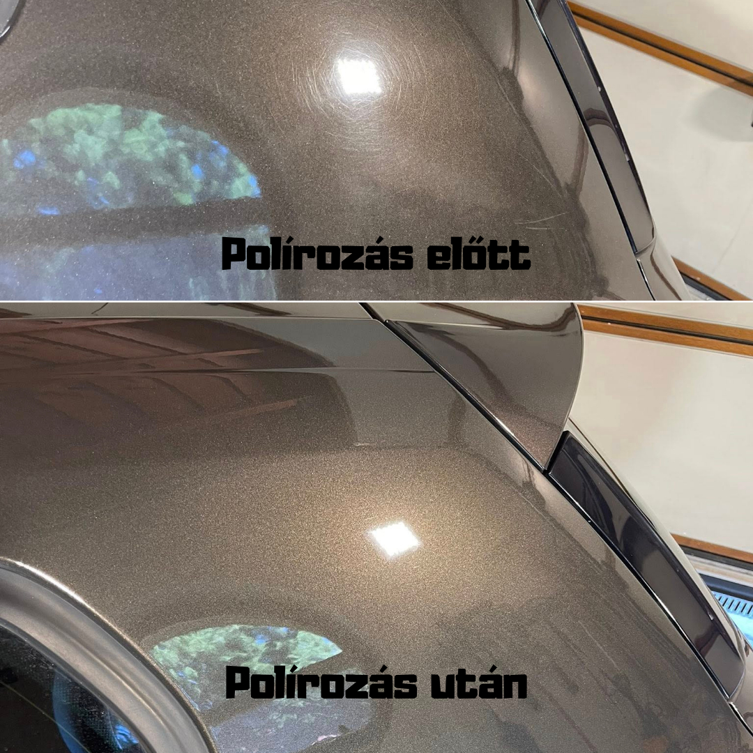Többlépcsős korrekciós polírozás ( 2 nap )