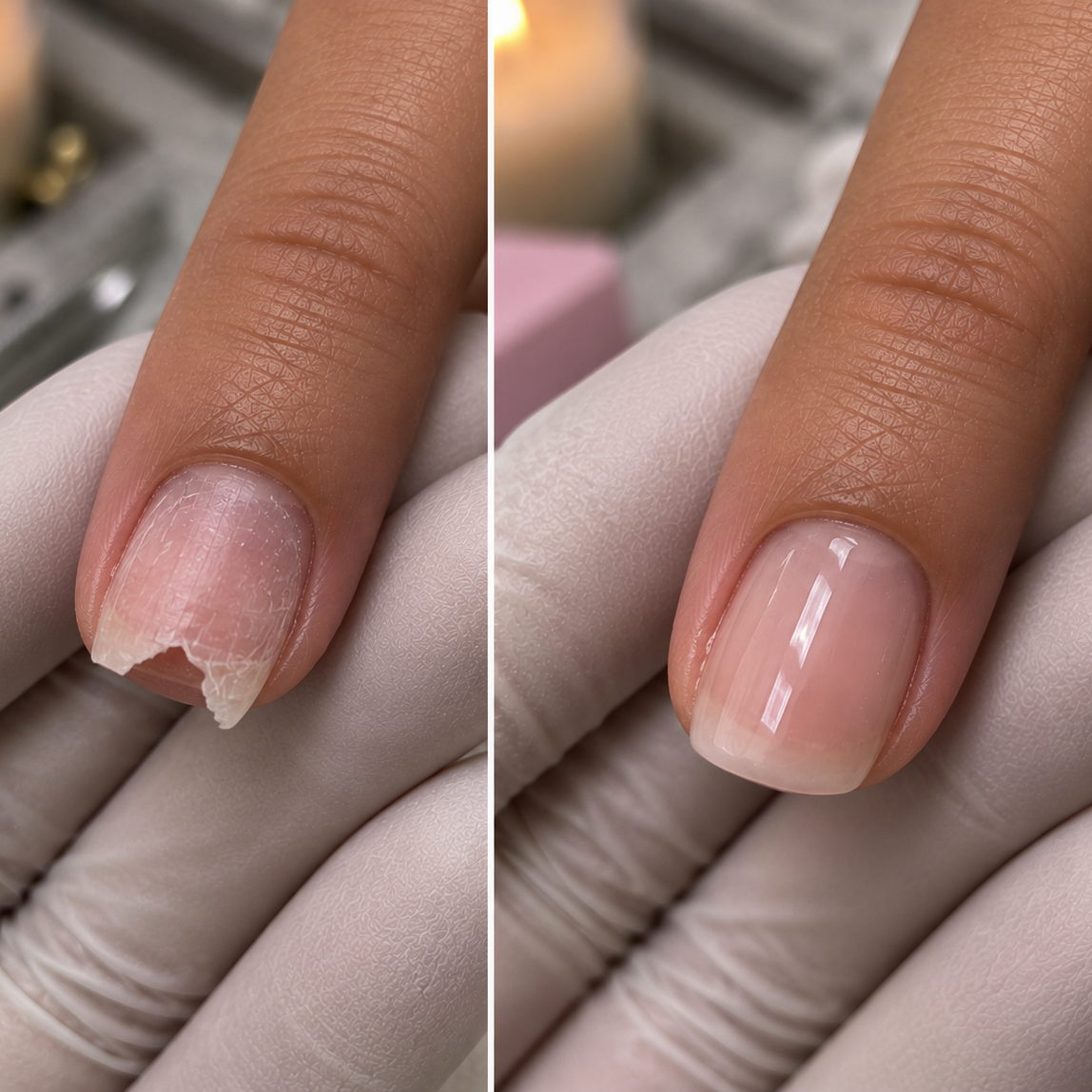 Réparation d’un ongle