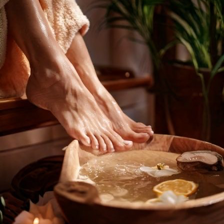 Aromatická a relaxační pedikúra