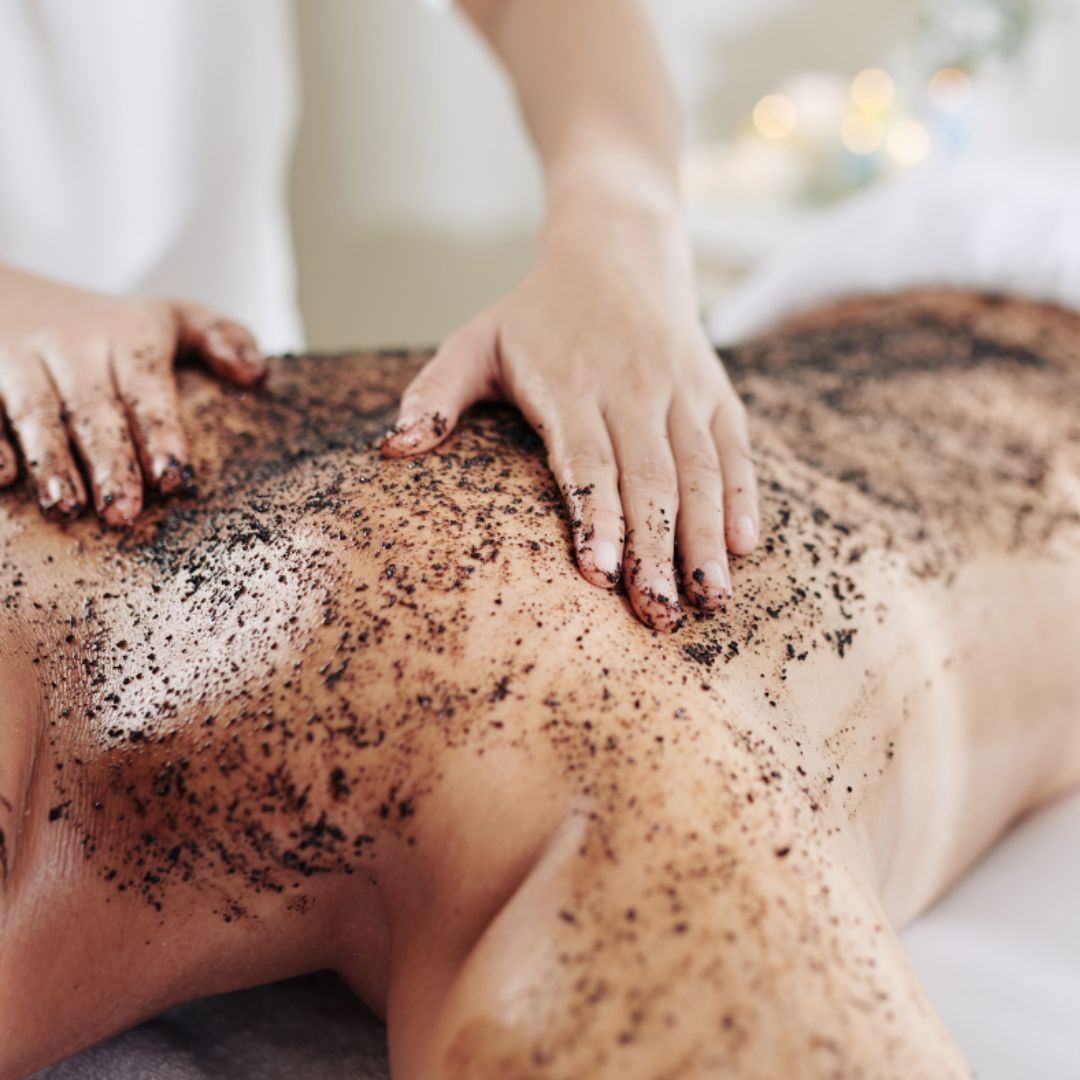 Peeling + kokosová masáž