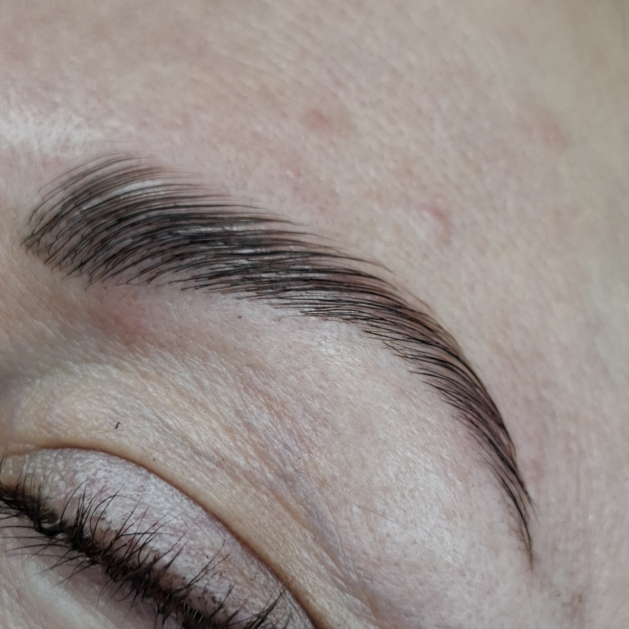 Brow lift + teinture