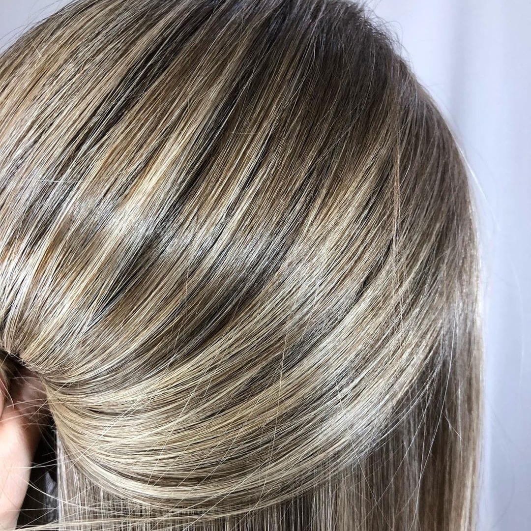 Melírovaní kratké a střední vlasy/Мелирование короткий, средний