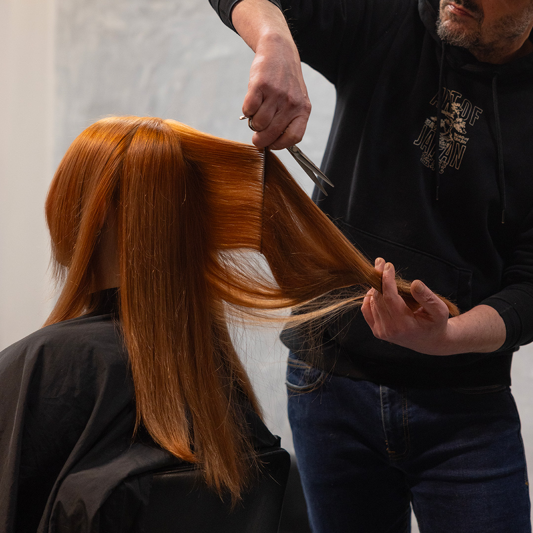 Dámský střih / dlouhé vlasy / Female haircut / long hair