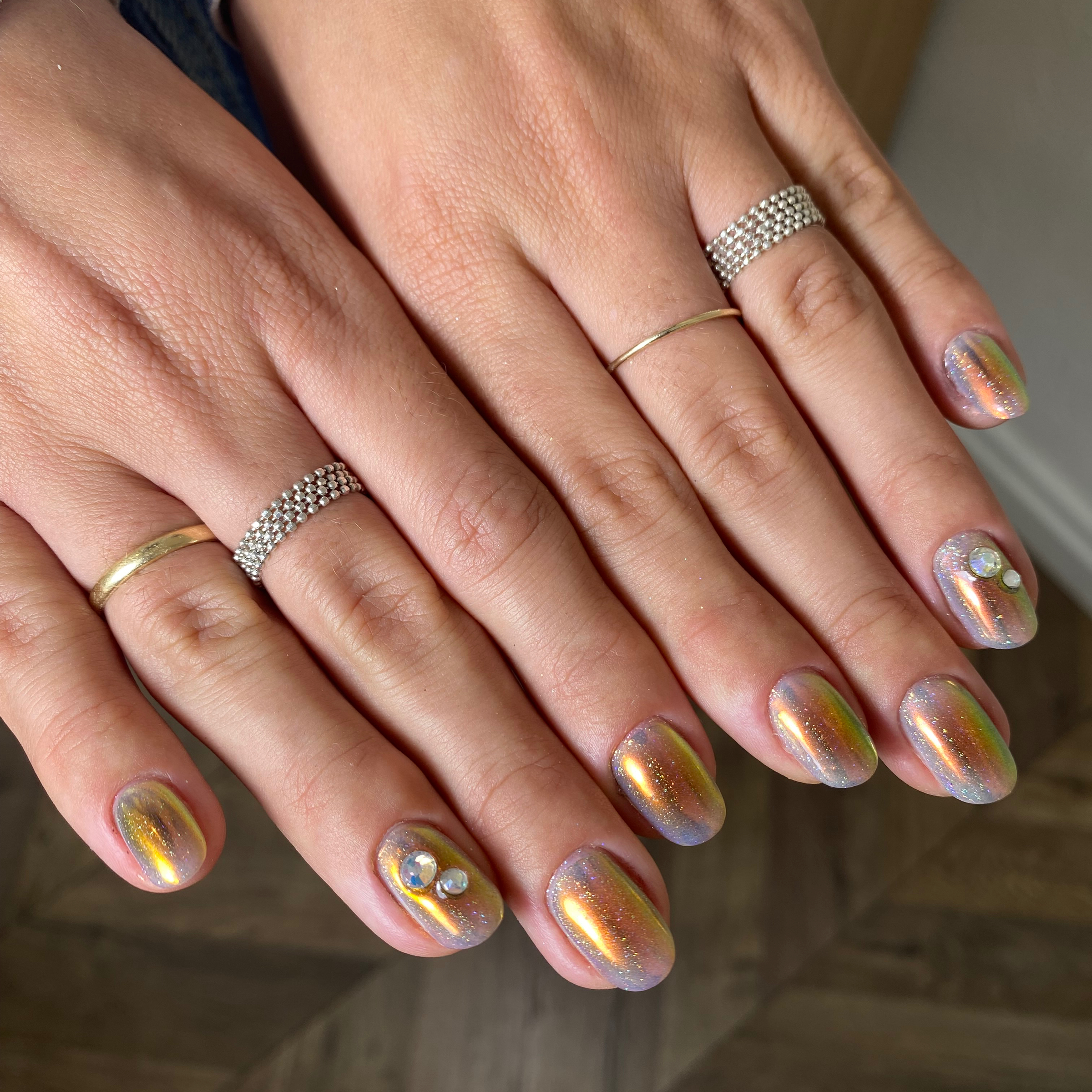 Gainage ou remplissage gel + nailart niveau 4