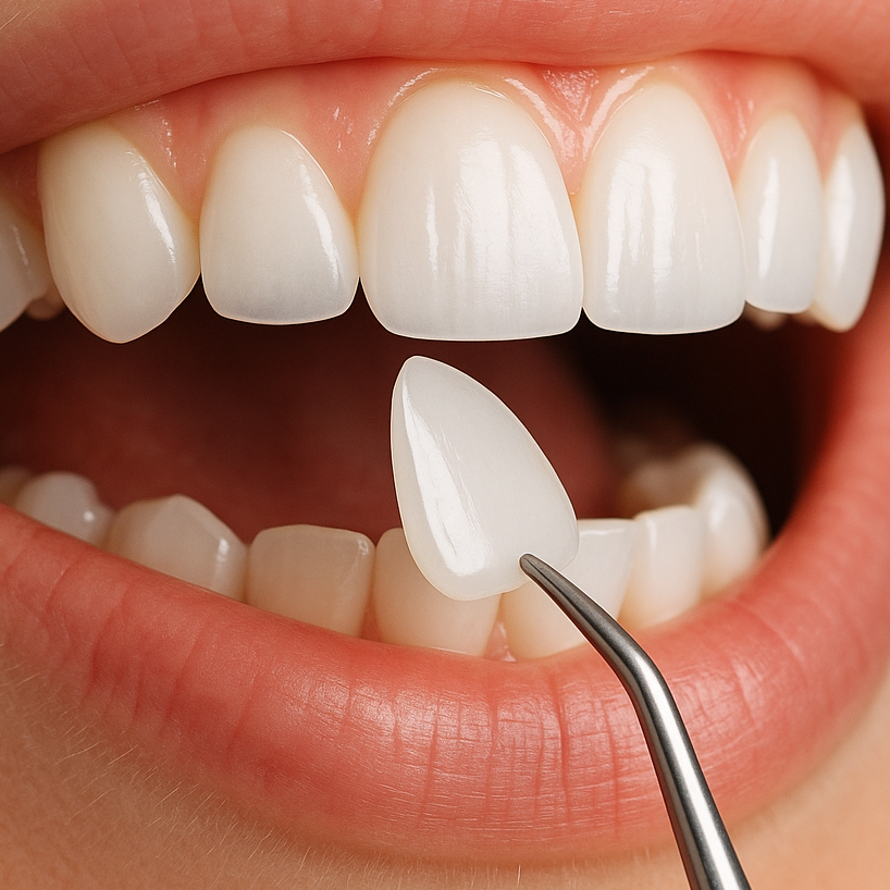 Facettes (Hollywood Smile) : Pose de facettes en céramique