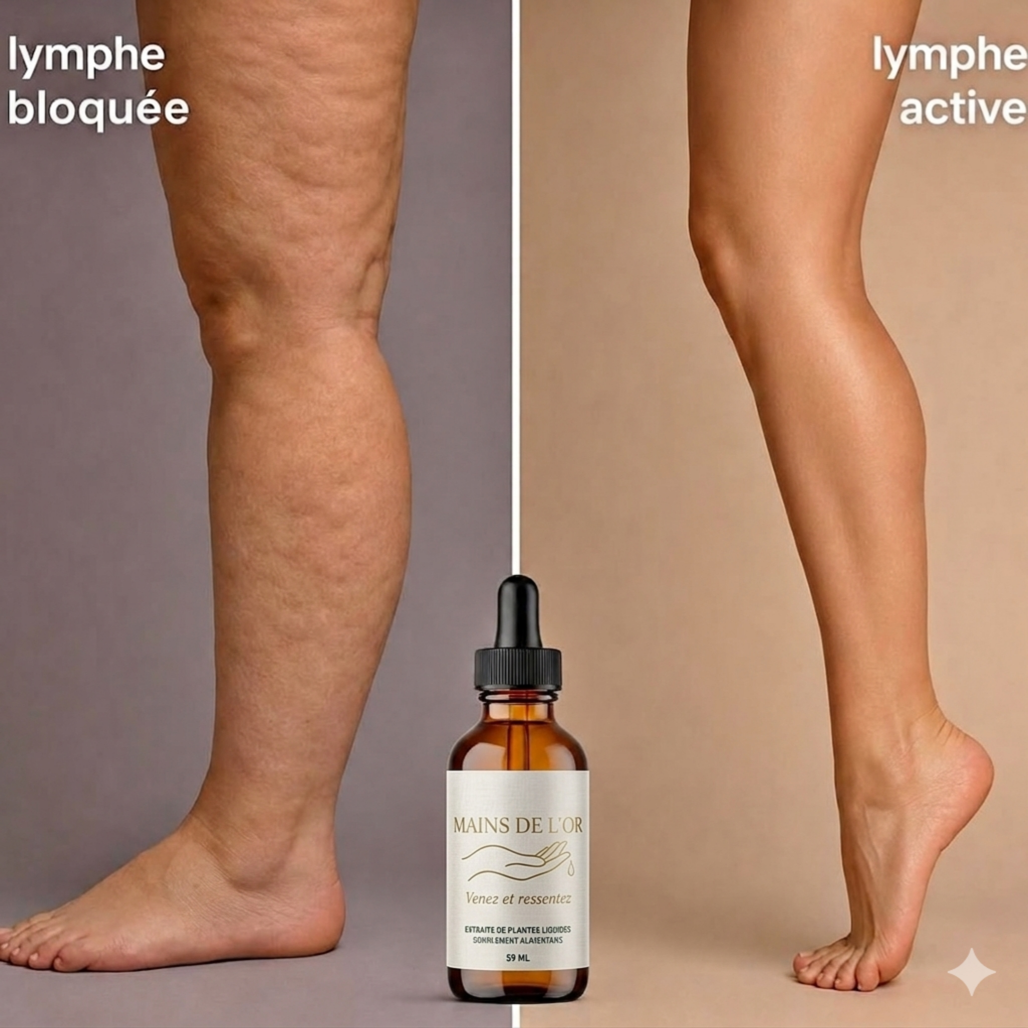 Drainage bas du corps (Fesses, Cuisses, Jambes, Pieds) 40 mn