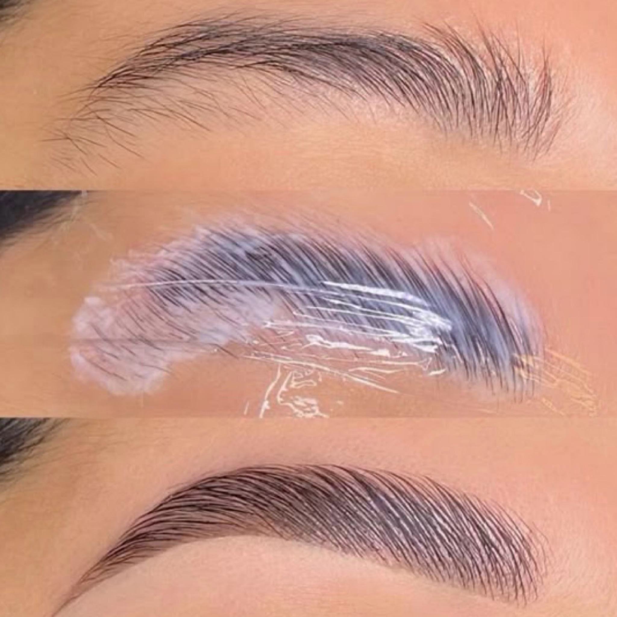 Laminación de cejas orgánico
