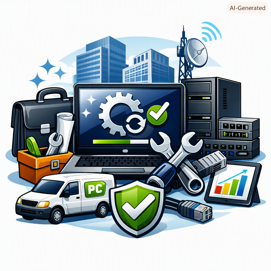 Entretien et Mise à jour de votre PC (Sur Site) Entreprises: