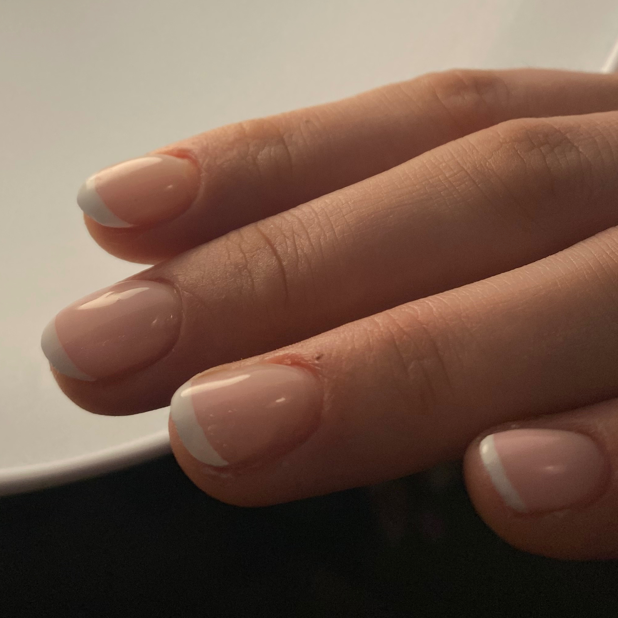 French manicure Natuurlijke nagels