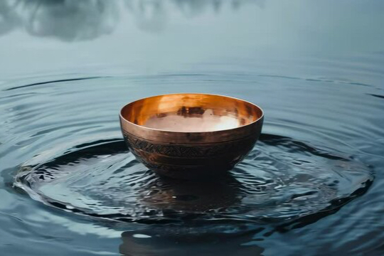 Zvuková koupel | Sound Bath v našem atelieru (Parléřova 8, Praha 6)