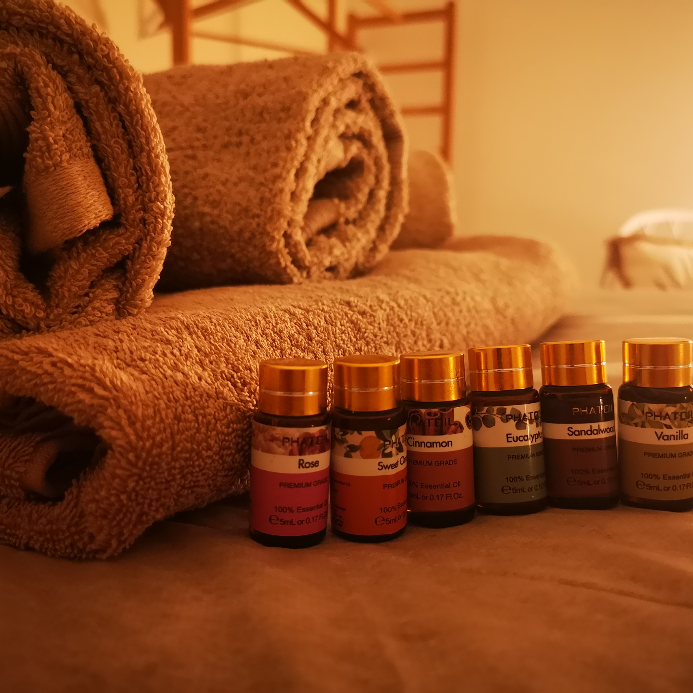 Massaggio oli esenziali