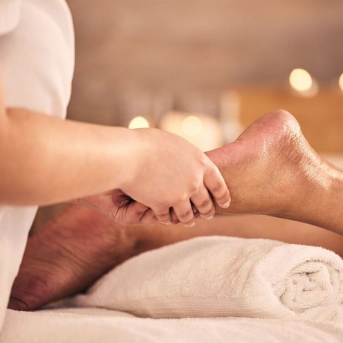 Reflexní masáž chodidel