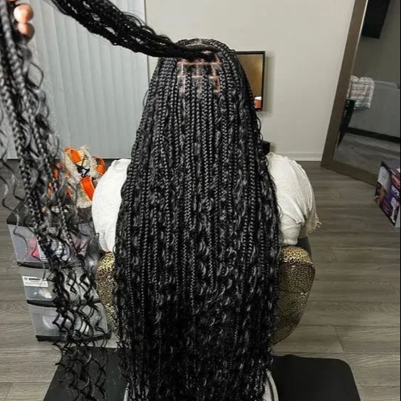 Bohoo Knotless Braids