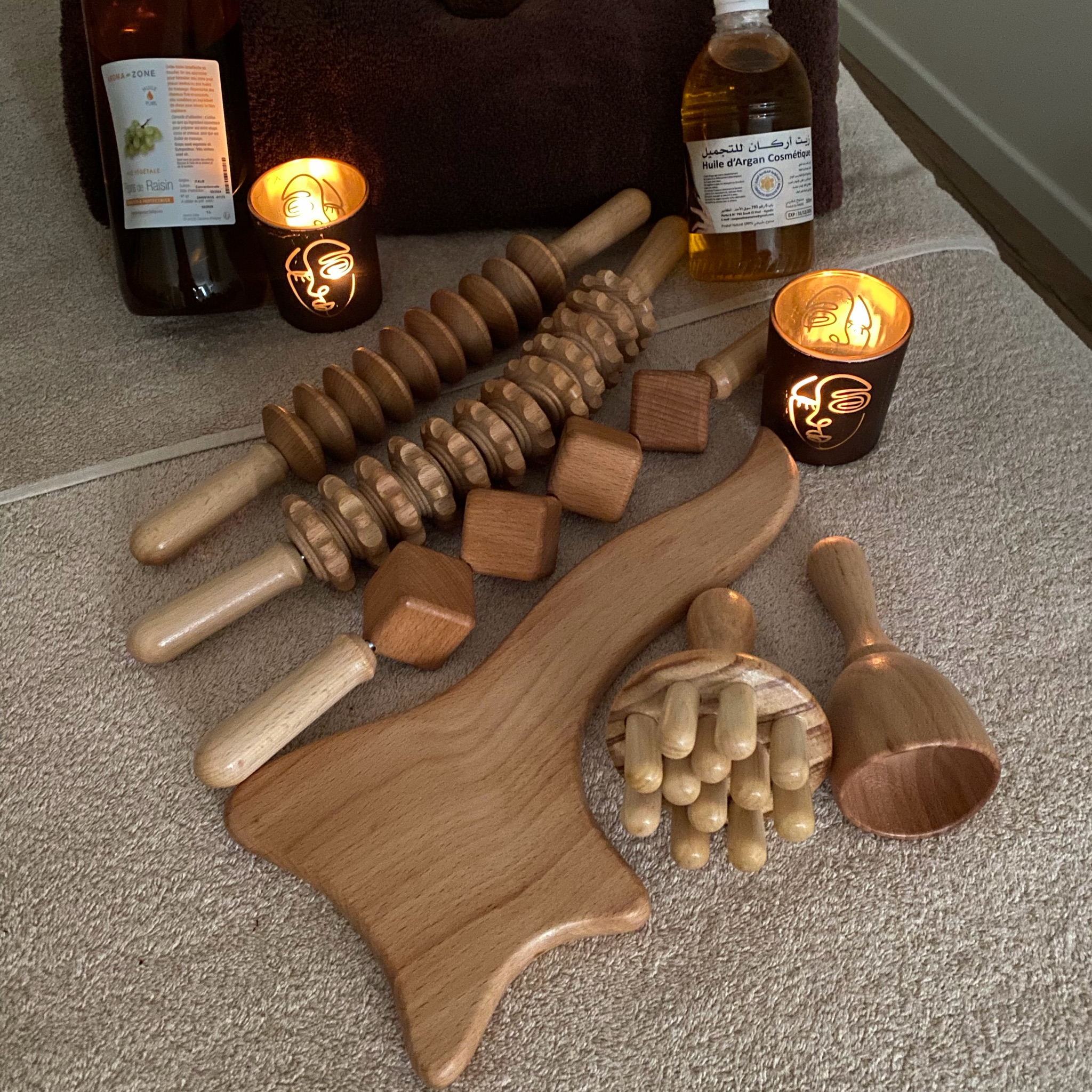Maderothérapie & Drainage – Le Rituel Silhouette Sur-Mesure