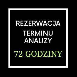 Rezerwacja terminu wykonania analizy do 72 godzin {Płatna}