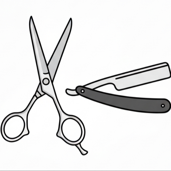 Střih + úprava vousů