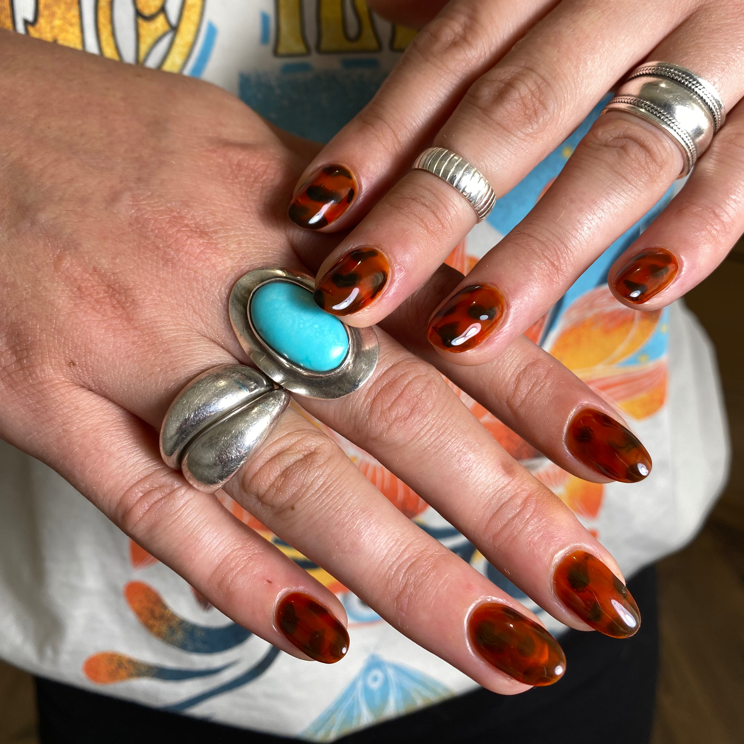 Extension GelX + nailart niveau 3