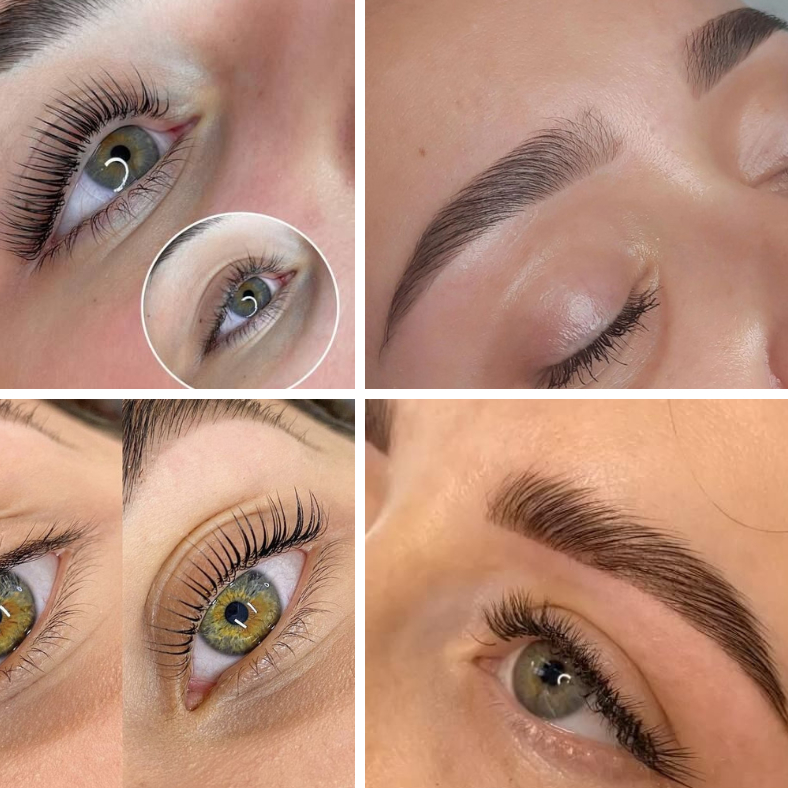 Prémium szempilla lifting + szemöldök laminálás