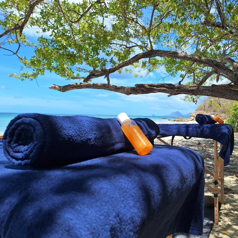 Massage Mixte Duo 1h à la plage