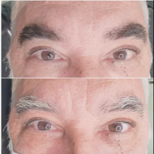 SERVIÇO EXCLUSIVO PARA HOMENS - SOBRANCELHA COM COLORAÇÃO